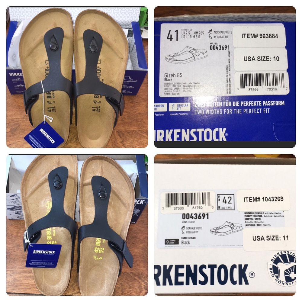 LAST ONE!!! Birkenstock Gizeh Birko-Flor Sandal - Picture 6 of 8